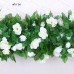 8Ft Leaf Hot Decor Home Wedding Ivy Flower Silk Fake Rose Vine Garland   163203066790